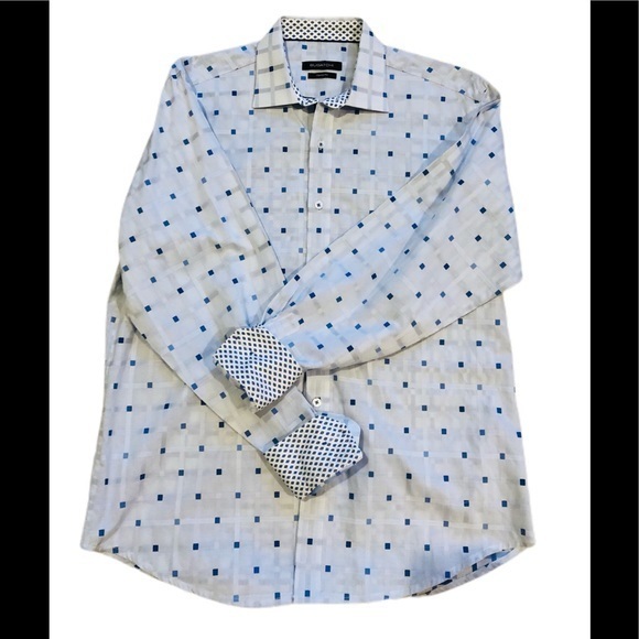 Bugatchi Classic Fit Flip Cuff Shirt - Picture 1 of 8
